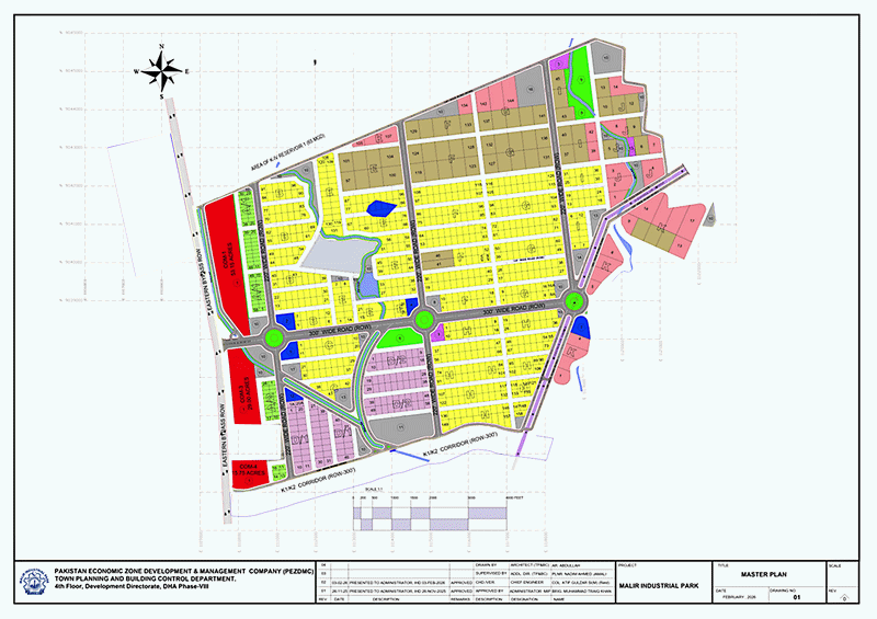 Malir Industrial Park Master Plan